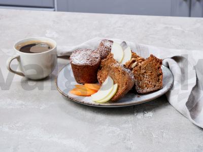 Morkų keksiukai su cinamonu pagrindine nuotrauka