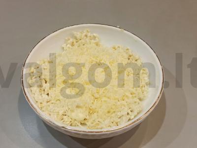 Salotas „Mįslė“ su greitai paruošiamais makaronais Žingsnis 4