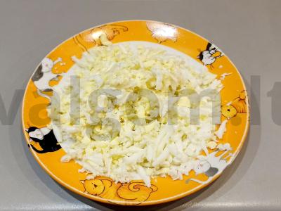 Salotas „Mįslė“ su greitai paruošiamais makaronais Žingsnis 5