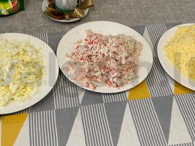 Krabų ritinėlis Žingsnis 1