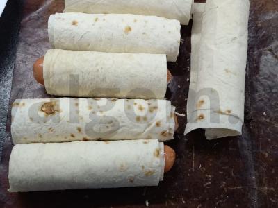 Dešrelės lavaše Žingsnis 5