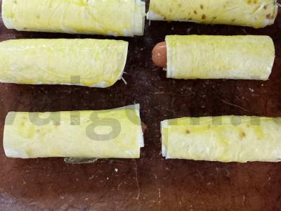 Dešrelės lavaše Žingsnis 6