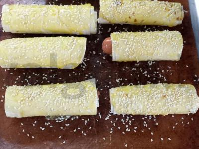 Dešrelės lavaše Žingsnis 7