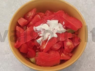 Salotas su marinuotais imbierais Žingsnis 3