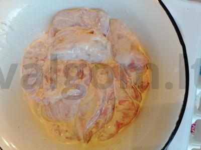 Vištienos šašlykas iš šlaunelės Žingsnis 2