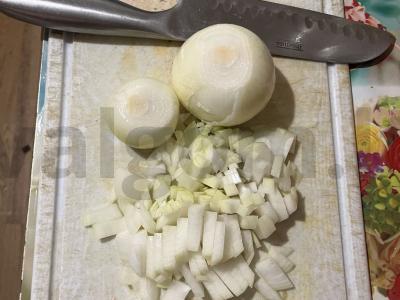 Plovas su jautiena „Vienas kilogramas“ Žingsnis 1