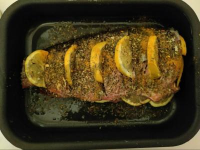 Keptas karpis su citrina ir česnako padažu grietinėje Žingsnis 1