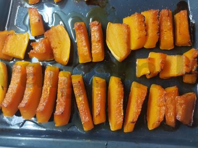 Orkaitėje kepta moliūgų Žingsnis 4