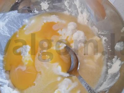 Varškės Vienos Vafliai Žingsnis 2