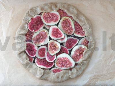 Ruginė galeta su figomis Žingsnis 3
