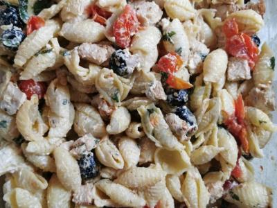 Makaronai su fetos sūriu orkaitėje pagrindine nuotrauka