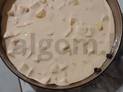 Obuolių pyragas su ledais Žingsnis 4