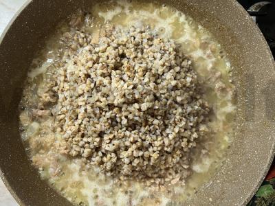 Kukuli su grikių koše Žingsnis 6