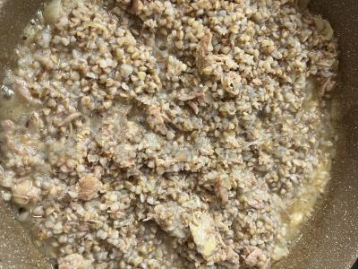 Kukuli su grikių koše Žingsnis 7