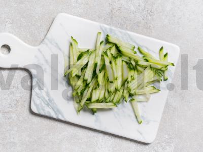 Vitaminų salotas Žingsnis 2