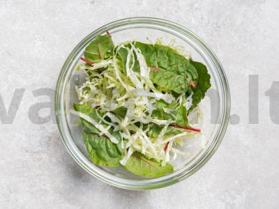 Vitaminų salotas Žingsnis 5