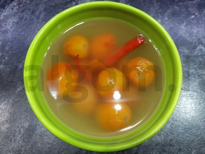 Marinuotų pomidorų sriuba Žingsnis 4