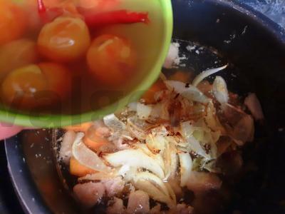 Marinuotų pomidorų sriuba Žingsnis 5