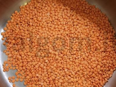 Lęšiai su aliejumi Žingsnis 1