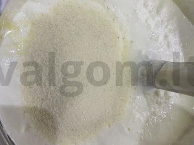 Grietinėlės pyragas su varške Žingsnis 2