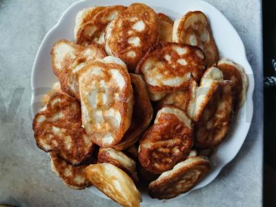 Blynai arbatai iš blynų miltų pagrindine nuotrauka