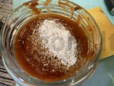 Šonkauliai su bulvėmis migdolų padaže puode Žingsnis 6