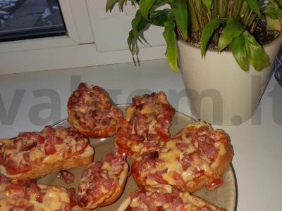 Mini pica iš sumuštinių „Minutka“ Žingsnis 2