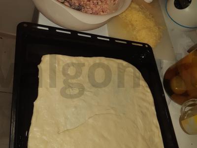 Mini pica iš sumuštinių „Minutka“ Žingsnis 3