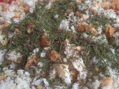 Kalmaro žiedai džiūvėsėliuose Žingsnis 3