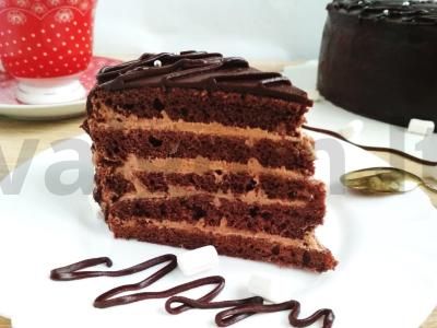 Šiuolaikinis tortas „Praha“ pagrindine nuotrauka