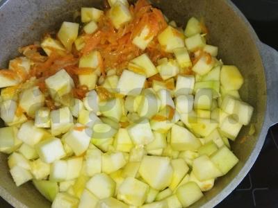 Cukinijų ikra „Kaip vaikystėje“ Žingsnis 5