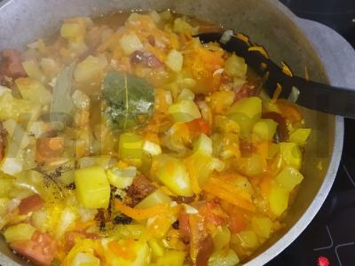 Cukinijų ikra „Kaip vaikystėje“ Žingsnis 7