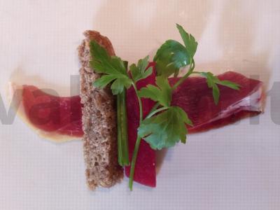 Kanarė su prosciutto Žingsnis 3