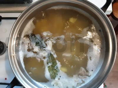 Kopūstų sriuba su alyvuogėmis Žingsnis 1