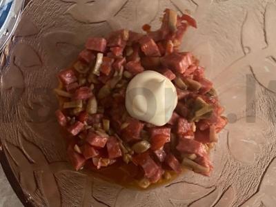 Sultingas tostukas „Raudonoji strėlė“ vakarienei Žingsnis 5