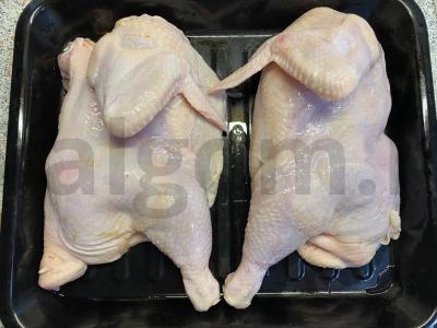 Vištiena, kepta majoneze su česnaku Žingsnis 2