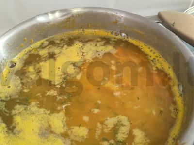 Raudonos lęšiai kreminė sriuba Žingsnis 3