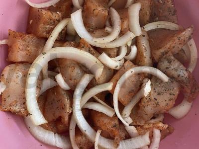 Vištienos šašlykai orkaitėje Žingsnis 1