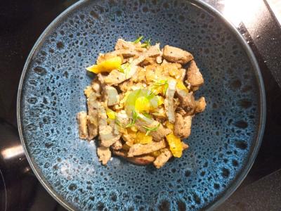 Kepenys apelsinuose pagrindine nuotrauka