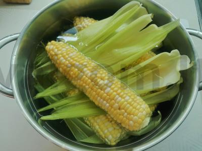 Virta kreminė kukurūzai Žingsnis 3