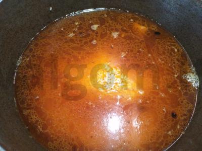 Švelnus kiaulienos plovas su česnaku Žingsnis 4