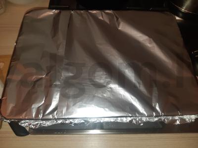 Kiauliena sūrio ir česnako padaže Žingsnis 4