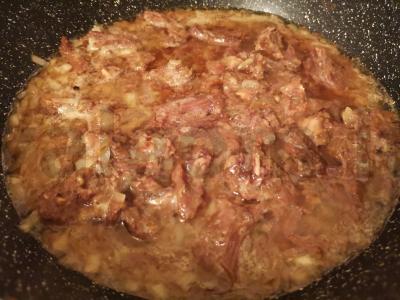 Spagečiai su troškiniu ir parmezanu Žingsnis 2