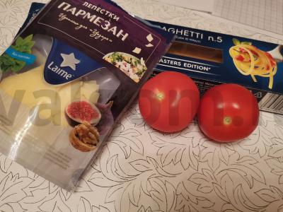 Spagečiai su troškiniu ir parmezanu Žingsnis 5