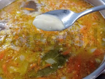 Daržovių sriuba su vištiena ir kukuliais Žingsnis 6