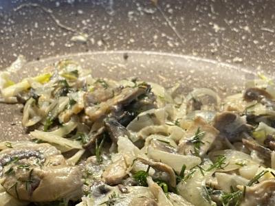 Bulguras su grybais Žingsnis 6