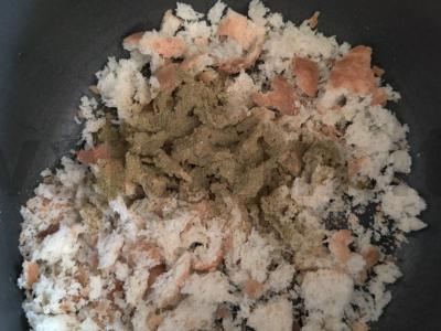 Grikių makaronai su pievagrybiais ir antis mėsos kukuliais Žingsnis 2