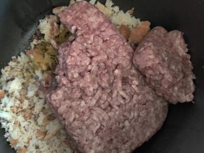 Grikių makaronai su pievagrybiais ir antis mėsos kukuliais Žingsnis 3