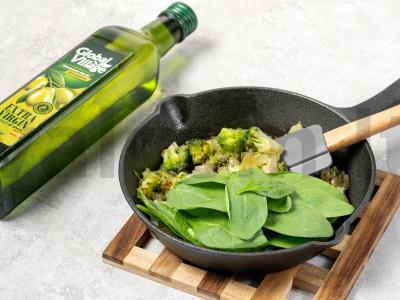 Kvinoja su brokoliais ir terijaki padažu Žingsnis 2