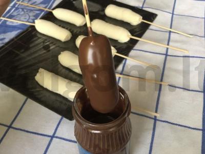 Glazūruoti varškės sūreliai Žingsnis 3